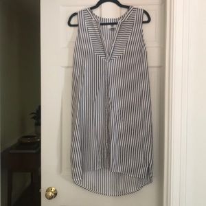 Old Navy sleeveless dress with stripes